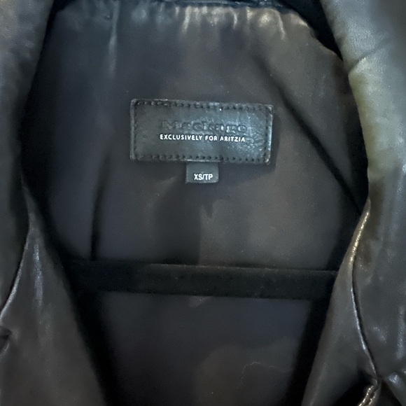 Mackage Black Leather Vest - Picture 4 of 4